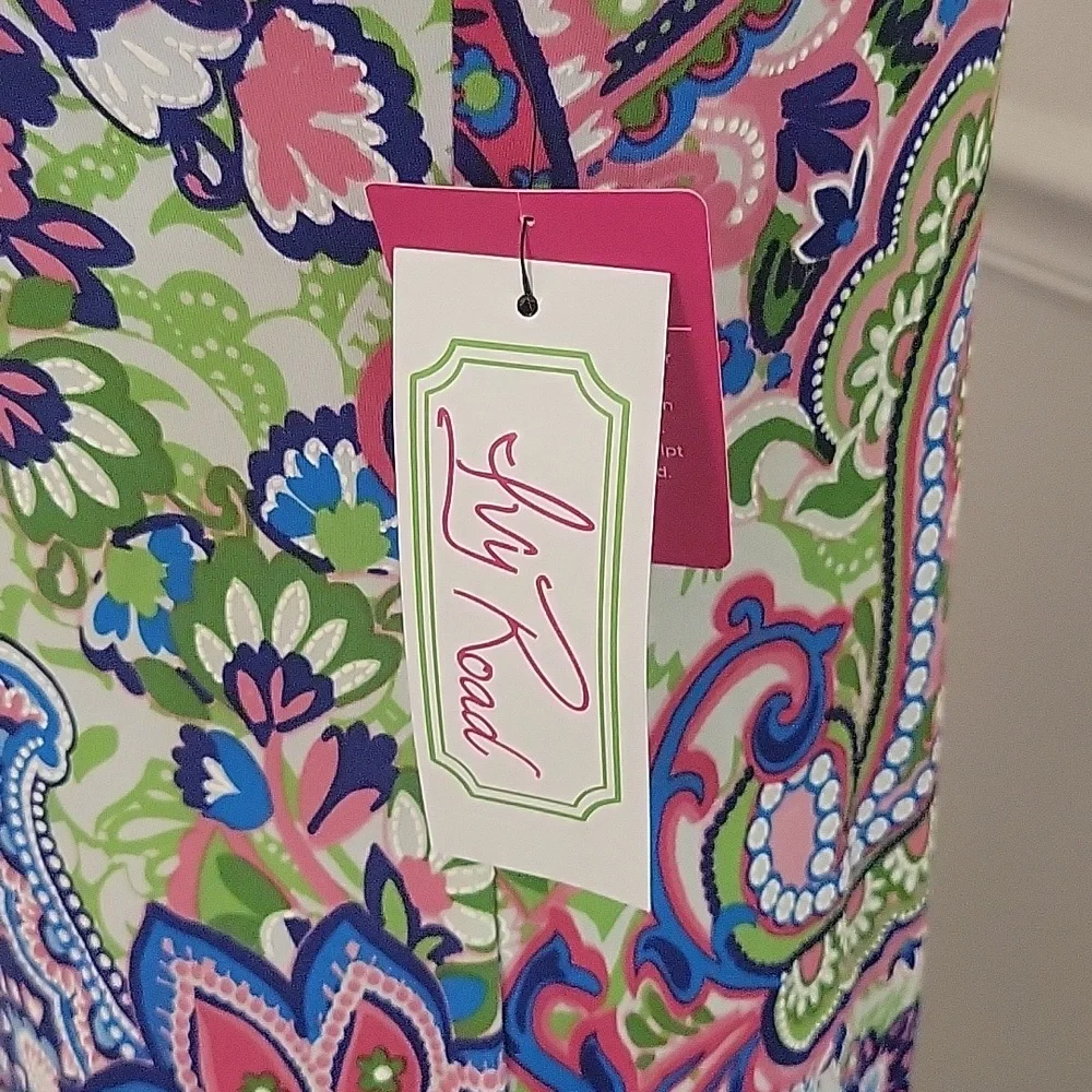 Ivy Road Floral Paisley Print A line Dress Womens‎ Medium